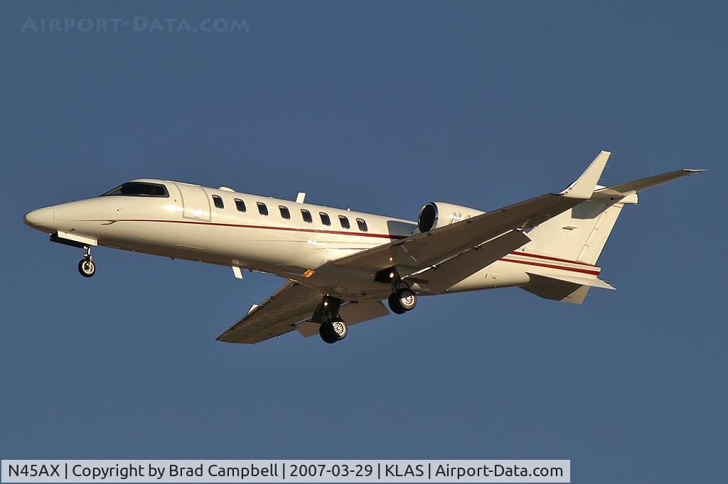 N45AX, 2008 Learjet Inc 45 C/N 377, Omni Air Transport Services Corp. - Tusla, Oklahoma / 2002 Bombardier Learjet Inc 45