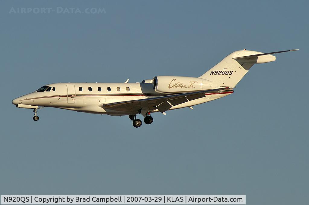 N920QS, 2000 Cessna 750 Citation X Citation X C/N 750-0120, NetJets Sales Inc. - Oklahoma City, Oklahoma / 2000 Cessna 750
