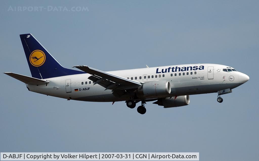 D-ABJF, 1991 Boeing 737-530 C/N 25311, Boeing 737-530