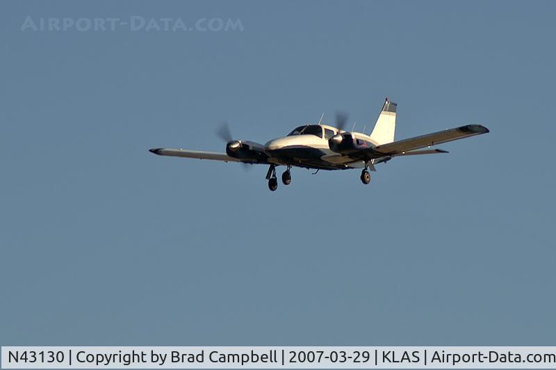 N43130, 1974 Piper PA-34-200 Seneca C/N 34-7450180, Privately Owned - San Jose, California / 1974 Piper PA-34-200