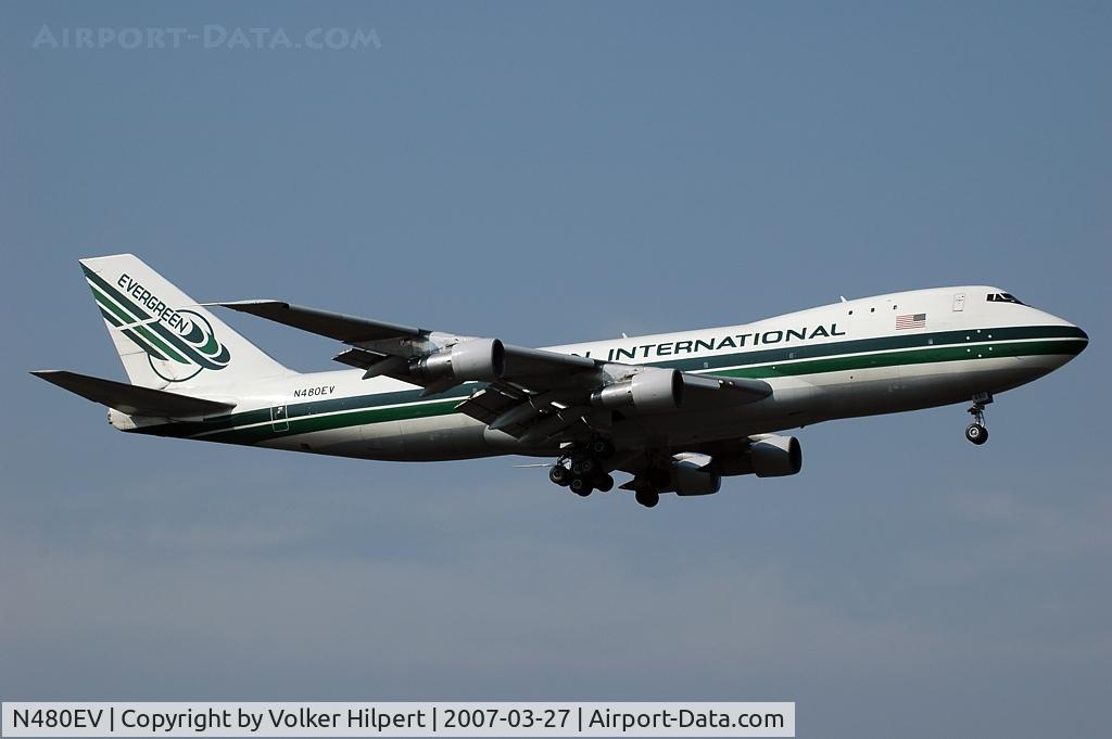N480EV, 1971 Boeing 747-121 C/N 20348, Boeing 747-121SF