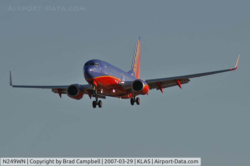 N249WN, 2006 Boeing 737-7H4 C/N 34951, Southwest Airlines / 2006 Boeing 737-7H4