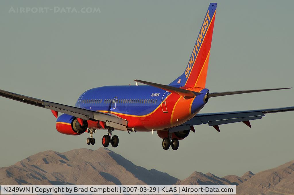 N249WN, 2006 Boeing 737-7H4 C/N 34951, Southwest Airlines / 2006 Boeing 737-7H4