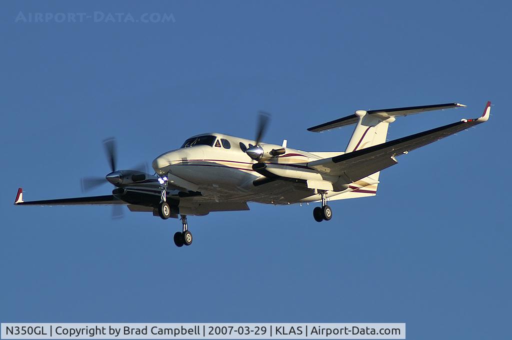 N350GL, 1999 Raytheon Aircraft Company B300 C/N FL253, G & L Aviation - Los Angeles, California / 1999 Raytheon Aircraft Company B300