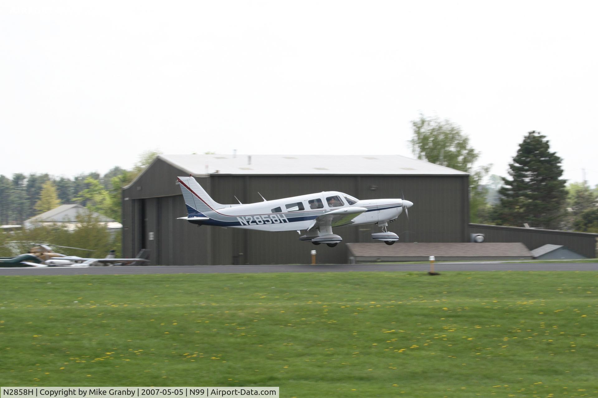 N2858H, 1979 Piper PA-32-300 Cherokee Six Cherokee Six C/N 32-7940162, At the Kids' Summer Fun Fest