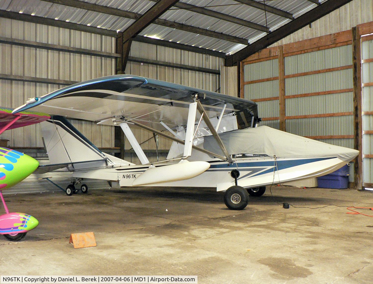 N96TK, 1997 Progressive Aerodyne Searey C/N 1DK-081, This Searey amphibian is part of the Massey Air Museum fleet.