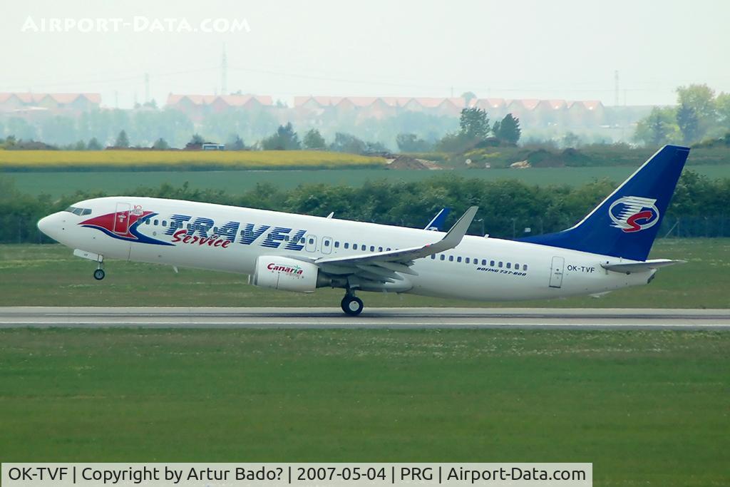 OK-TVF, 2005 Boeing 737-8FH C/N 29669, Travel Service