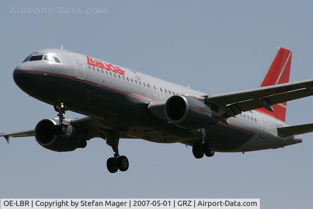 OE-LBR, 2000 Airbus A320-214 C/N 1150, Lauda Air A320