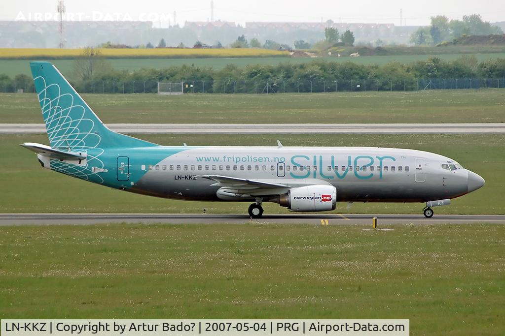 LN-KKZ, 1997 Boeing 737-33A C/N 27458, Norwegian