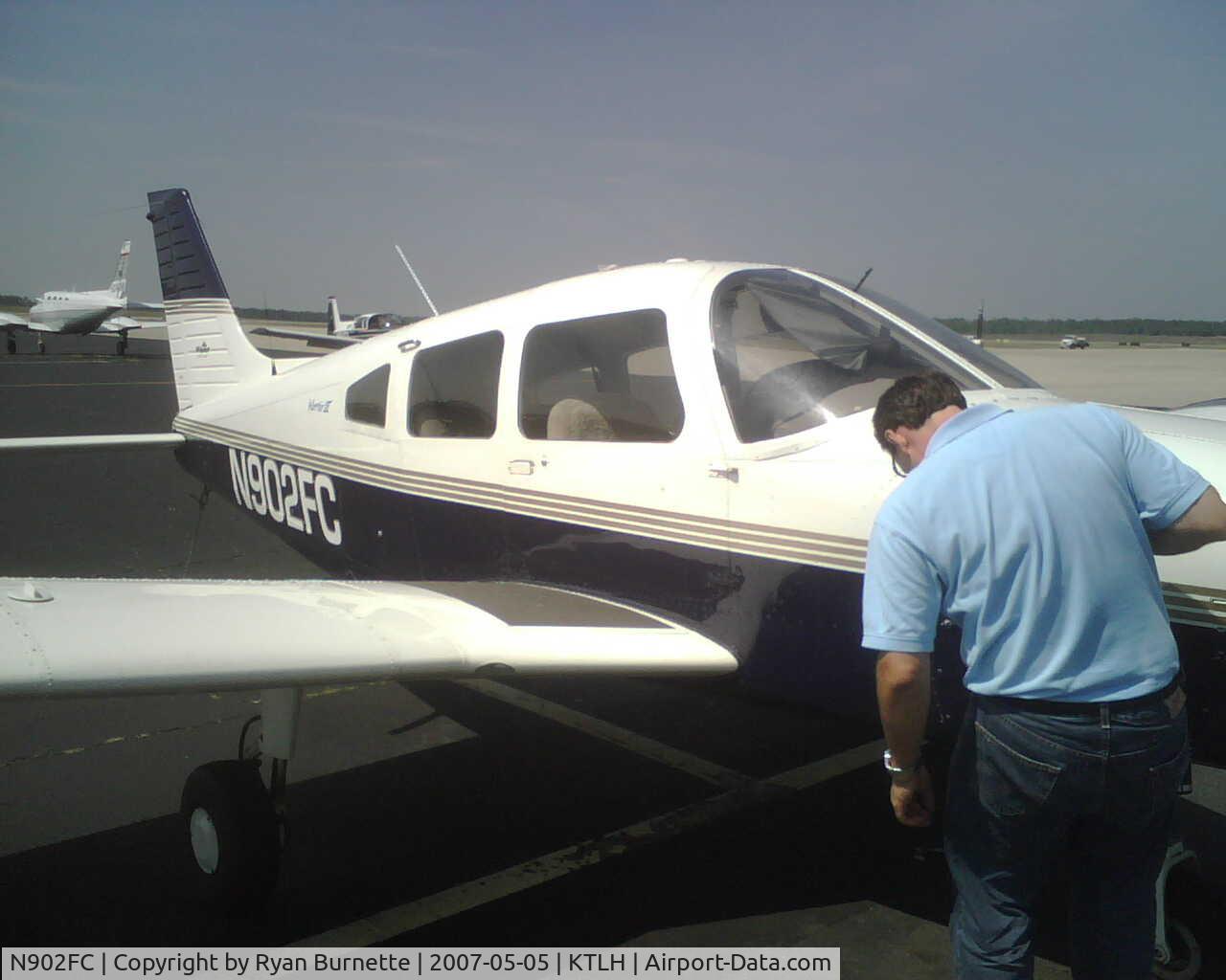 N902FC, 2003 Piper PA-28-161 C/N 2842174, This airplane was the vehicle for my first flight.