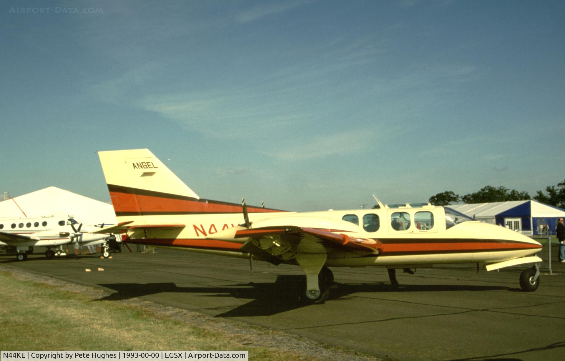 N44KE, 1984 The Kings Engr Fellowship 44 C/N 001, Kings Angel 44 N44KE at North Weald, 1993
