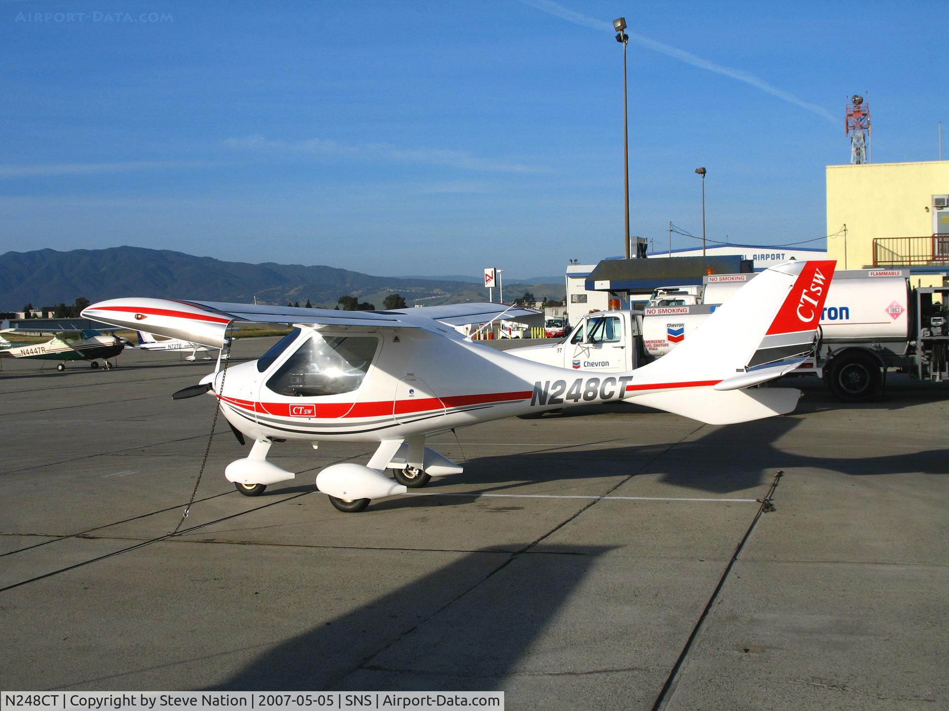 N248CT, 2006 Flight Design CTSW C/N 06-12-15, Light Sport Airplanes West brand new 2007 CSTW @ Salinas, CA