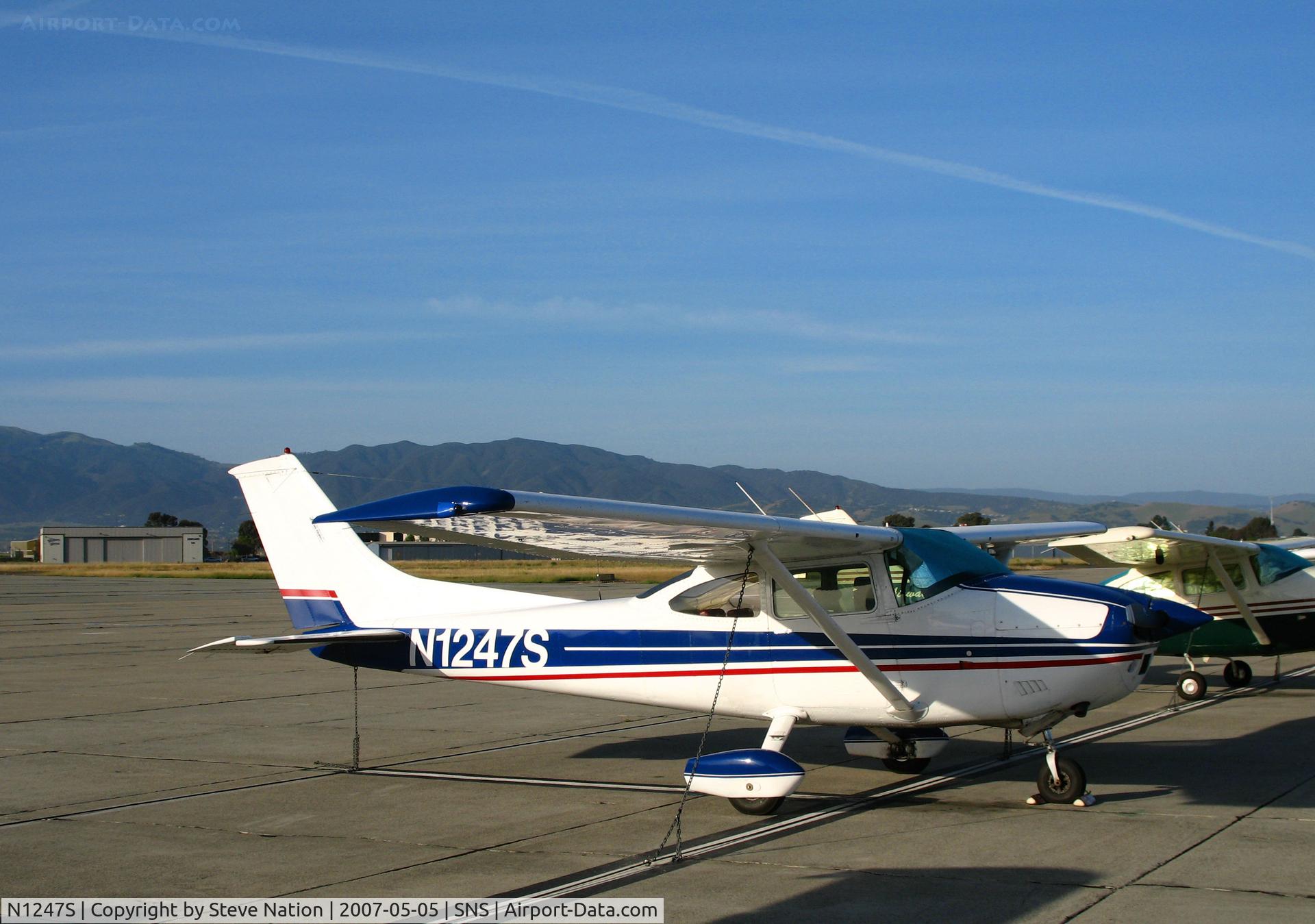 N1247S, 1976 Cessna 182P Skylane C/N 18264816, Flying Vikings 1976 Cessna 182P visiting from Hayward, CA @ Salinas, CA