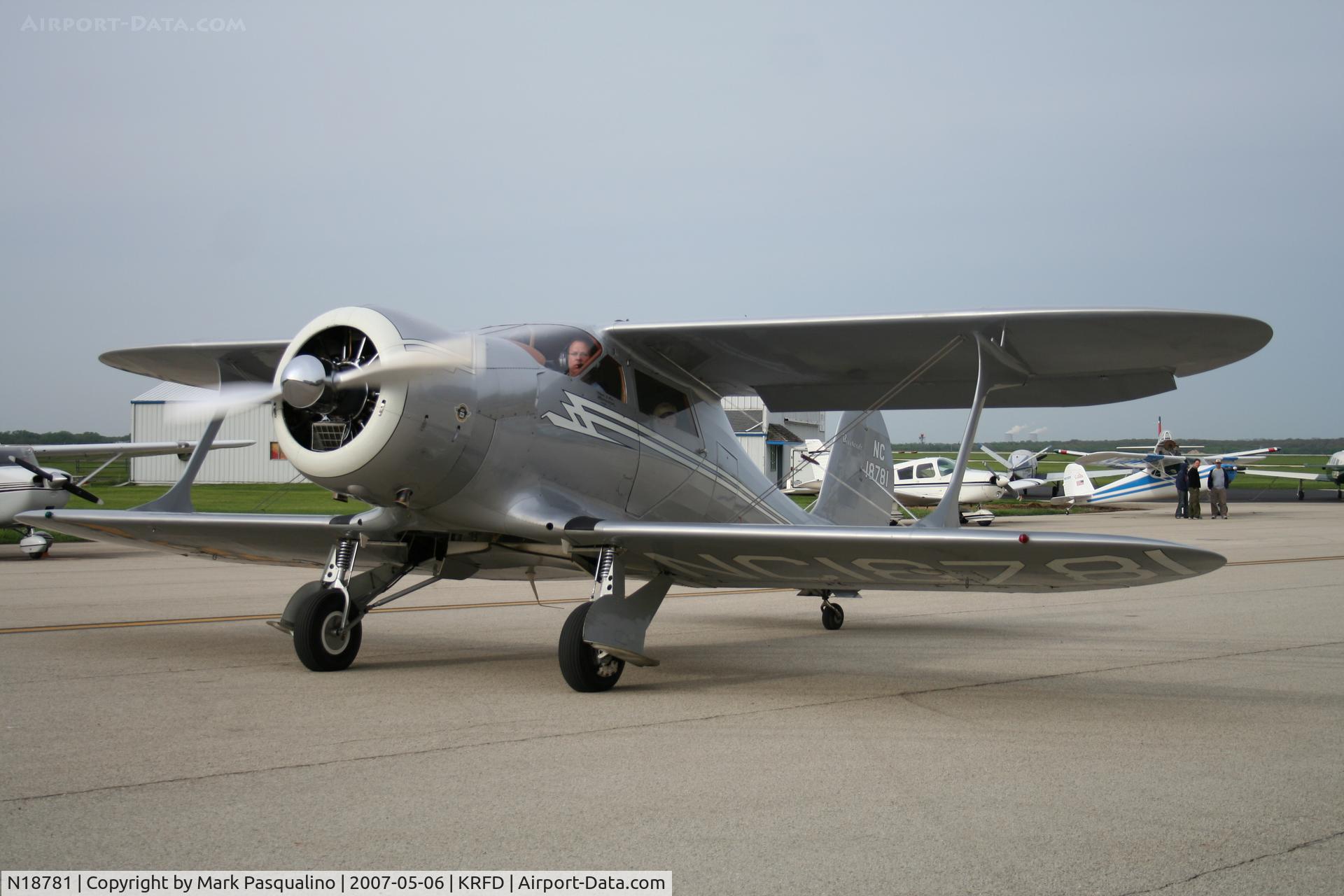 N18781, 1938 Beech F17D Staggerwing C/N 204, Beech F17D