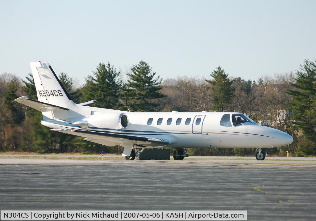 N304CS, 1998 Cessna 550 C/N 550-0847, Leaving for Barnes Mun.