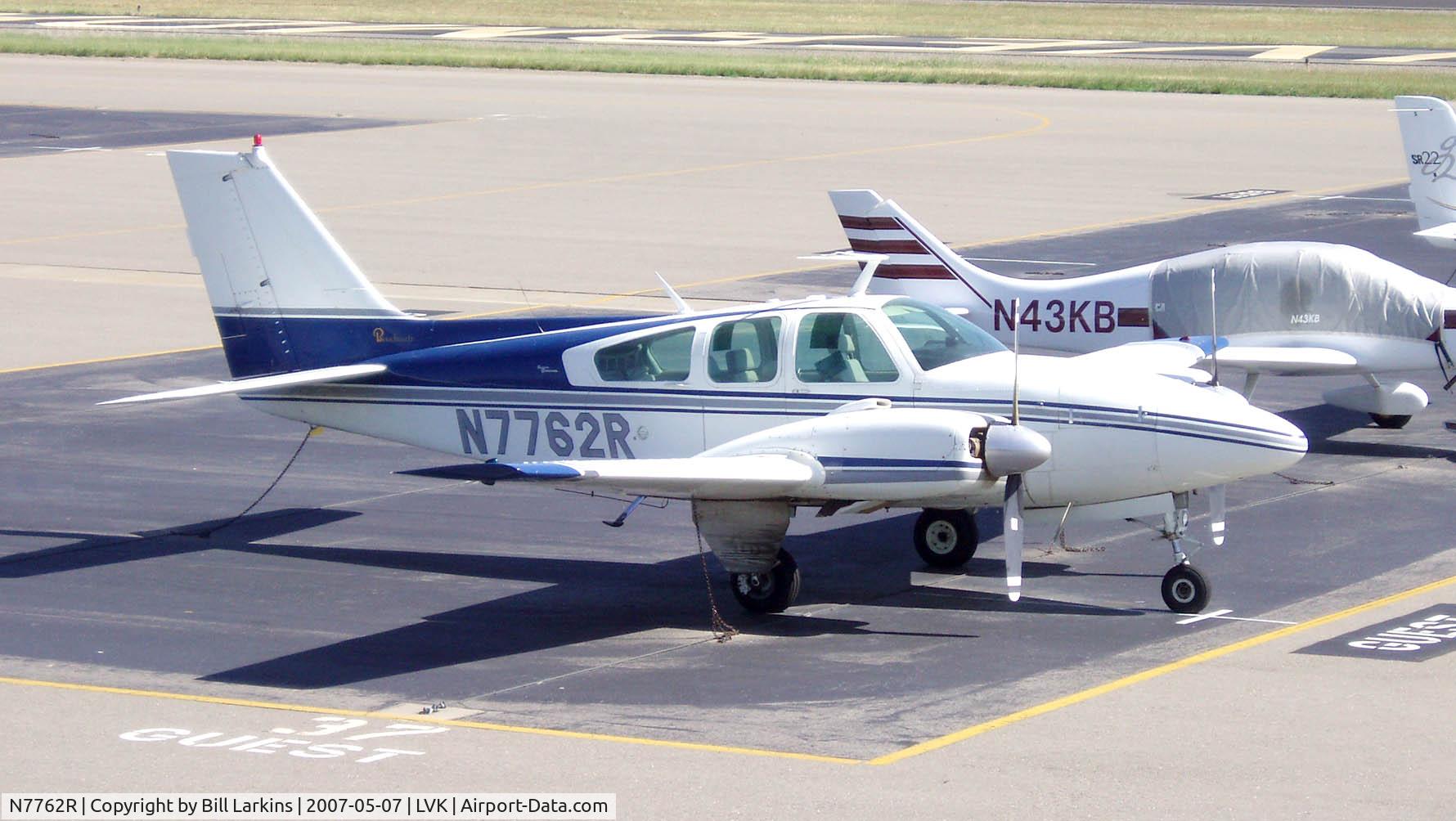 N7762R, 1968 Beech D55 Baron C/N TE-650, Visitor.