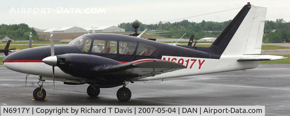 N6917Y, 1969 Piper PA-23-250 C/N 27-4273, 1969 Piper PA-28-140 in Danville Va.