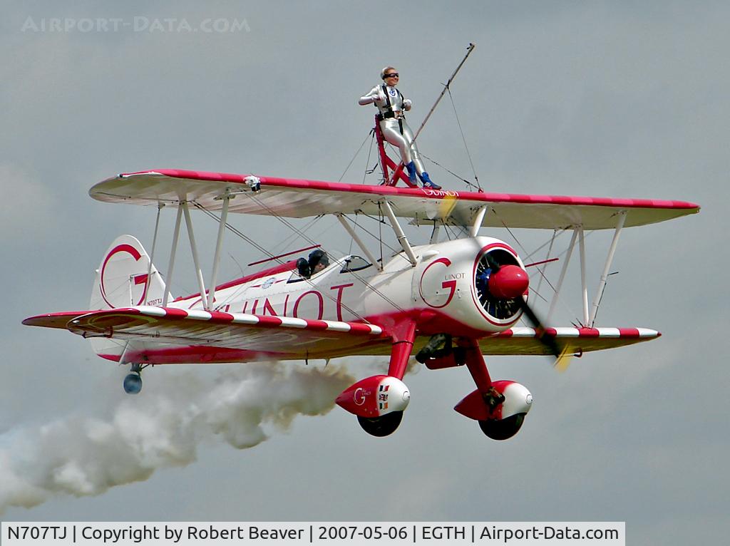 N707TJ, 1943 Boeing A75N1(PT17) C/N 75-950, Boeing A75N1 Stearman