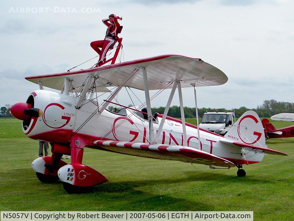N5057V, 1942 Boeing A75N1(PT17) C/N 75-5598, Boeing A75N1 Stearman