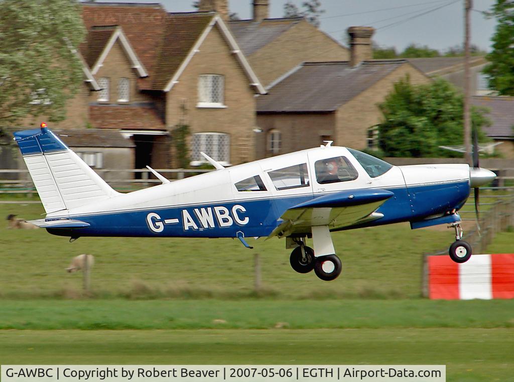 G-AWBC, 1968 Piper PA-28R-180 Cherokee Arrow C/N 28R-30572, Piper PA-28R 180 Cherokee Arrow