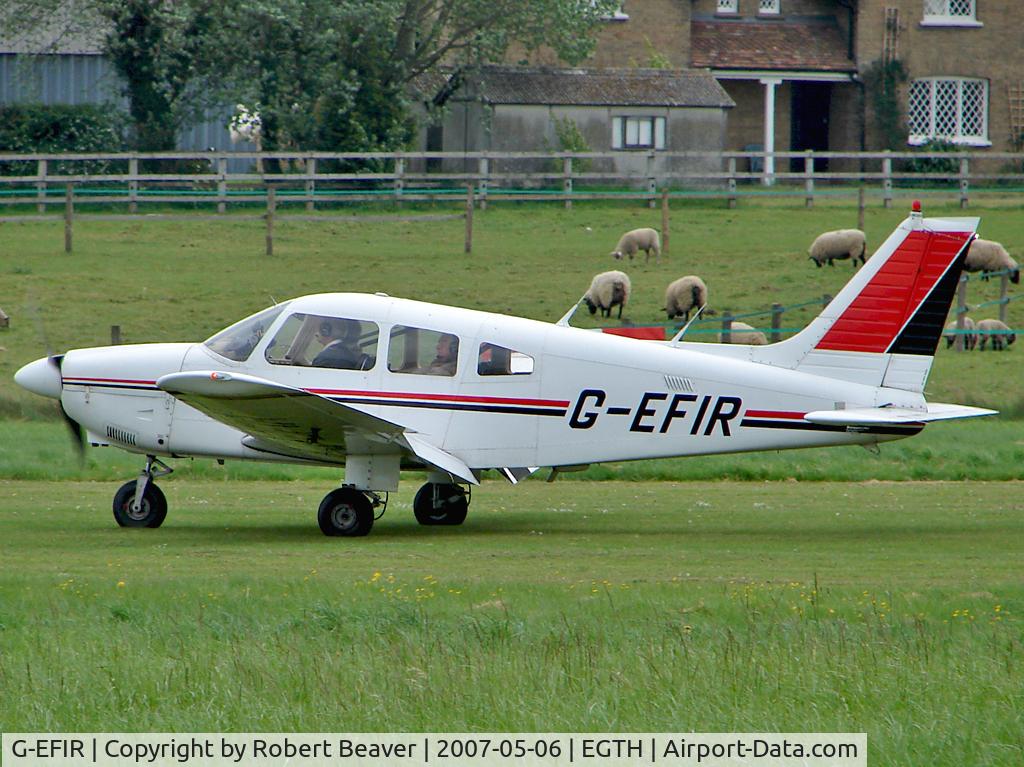 G-EFIR, 1980 Piper PA-28-181 Cherokee Archer II C/N 28-8090275, Piper PA-28-181 Archer II