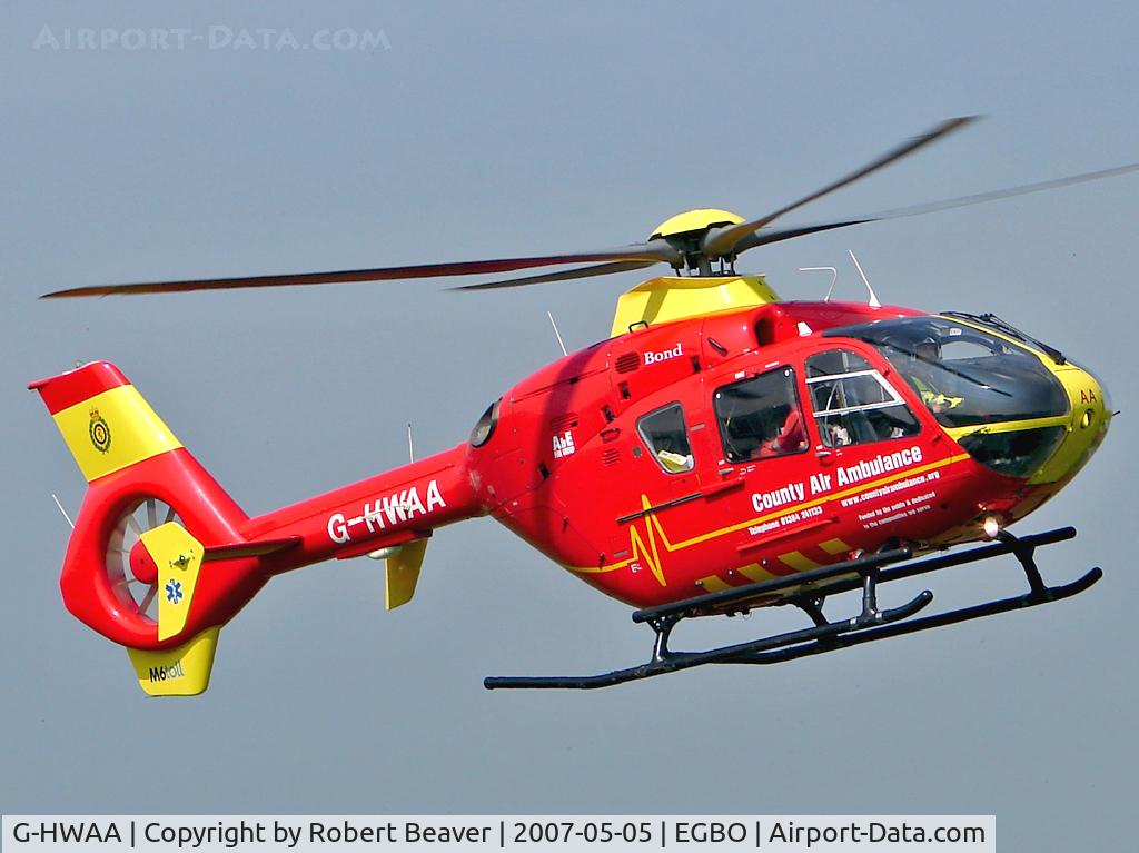 G-HWAA, 2005 Eurocopter EC-135T-2 C/N 0375, Eurocopter EC135T-2