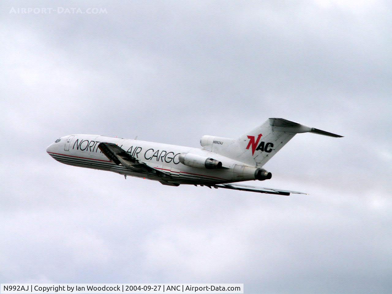 N992AJ, 1966 Boeing 727-23 C/N 19428, B727-23F/Northern Air Cargo/Anchorage