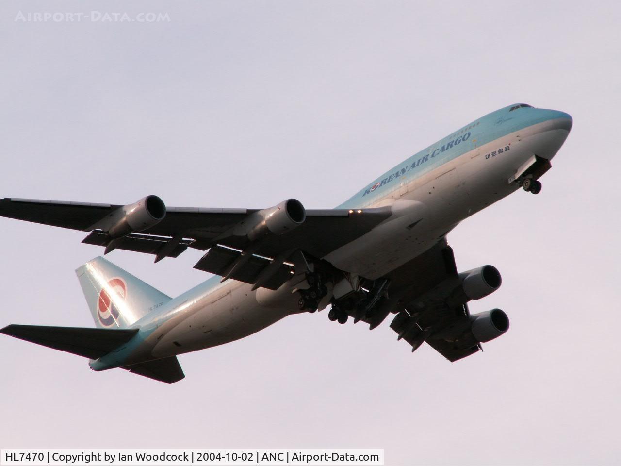 HL7470, 1988 Boeing 747-3B5 C/N 24194, B747-3B5F/Korean Air/Anchorage