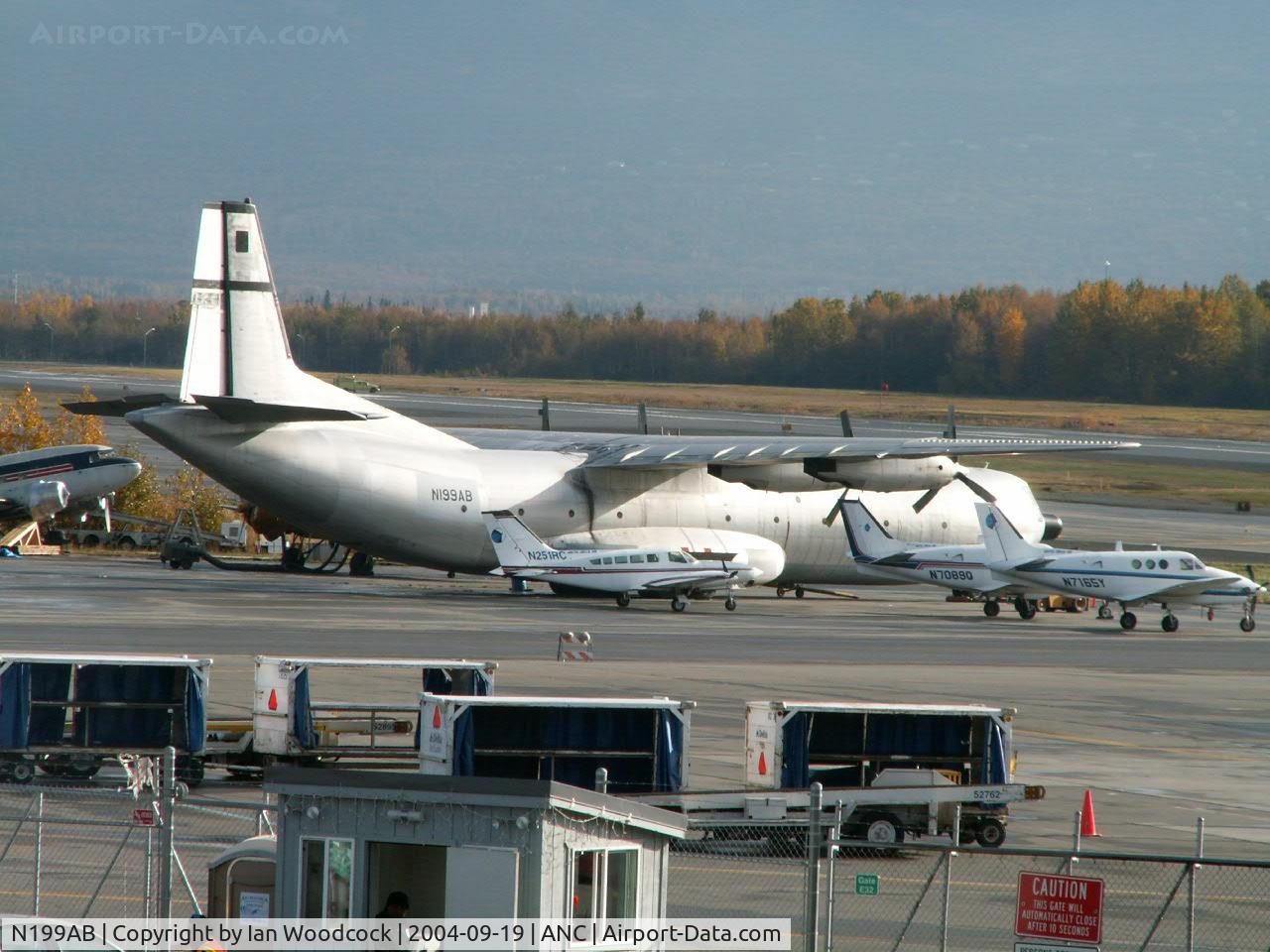 N199AB, 1956 Douglas C-133A Cargomaster C/N 561999 (45164), Douglas C-133A/Cargomaster Corp/Anchorage