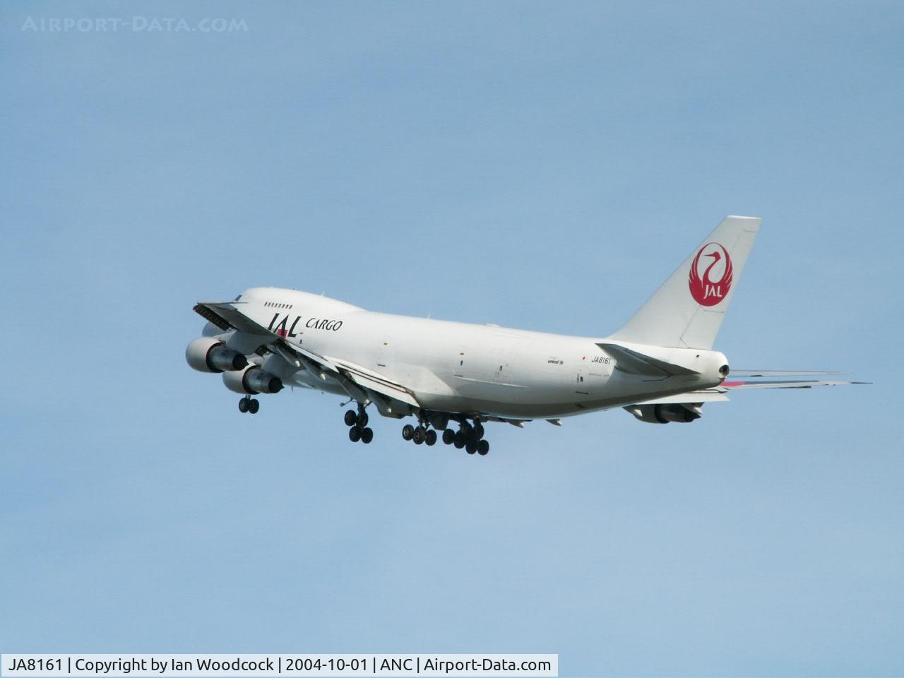 JA8161, 1983 Boeing 747-246B(SF) C/N 22990, B747-246BF/Japan Airlines/Anchorage