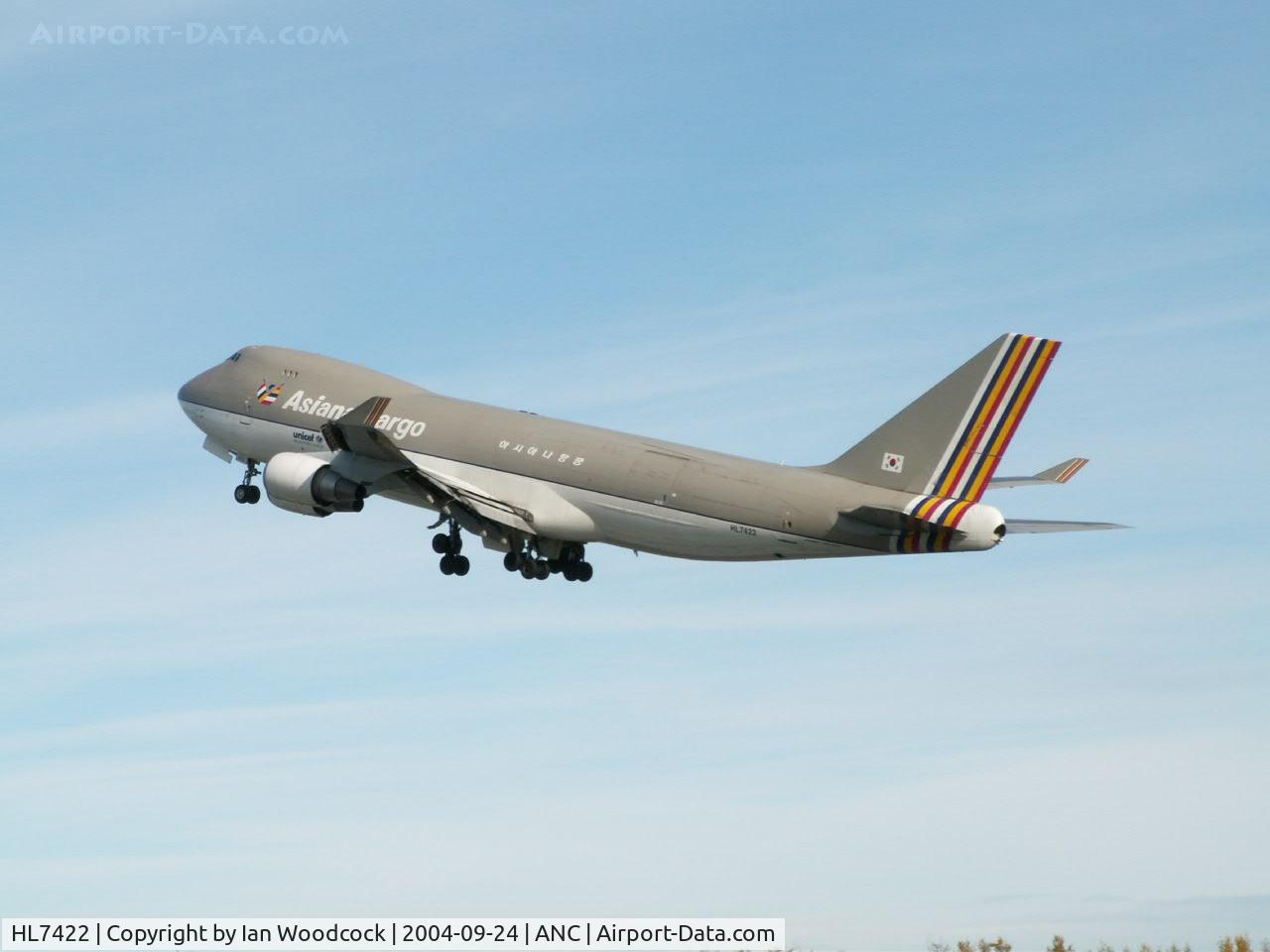 HL7422, 1996 Boeing 747-48EF C/N 28367, B747-48EF/Asiana Airlines/Anchorage