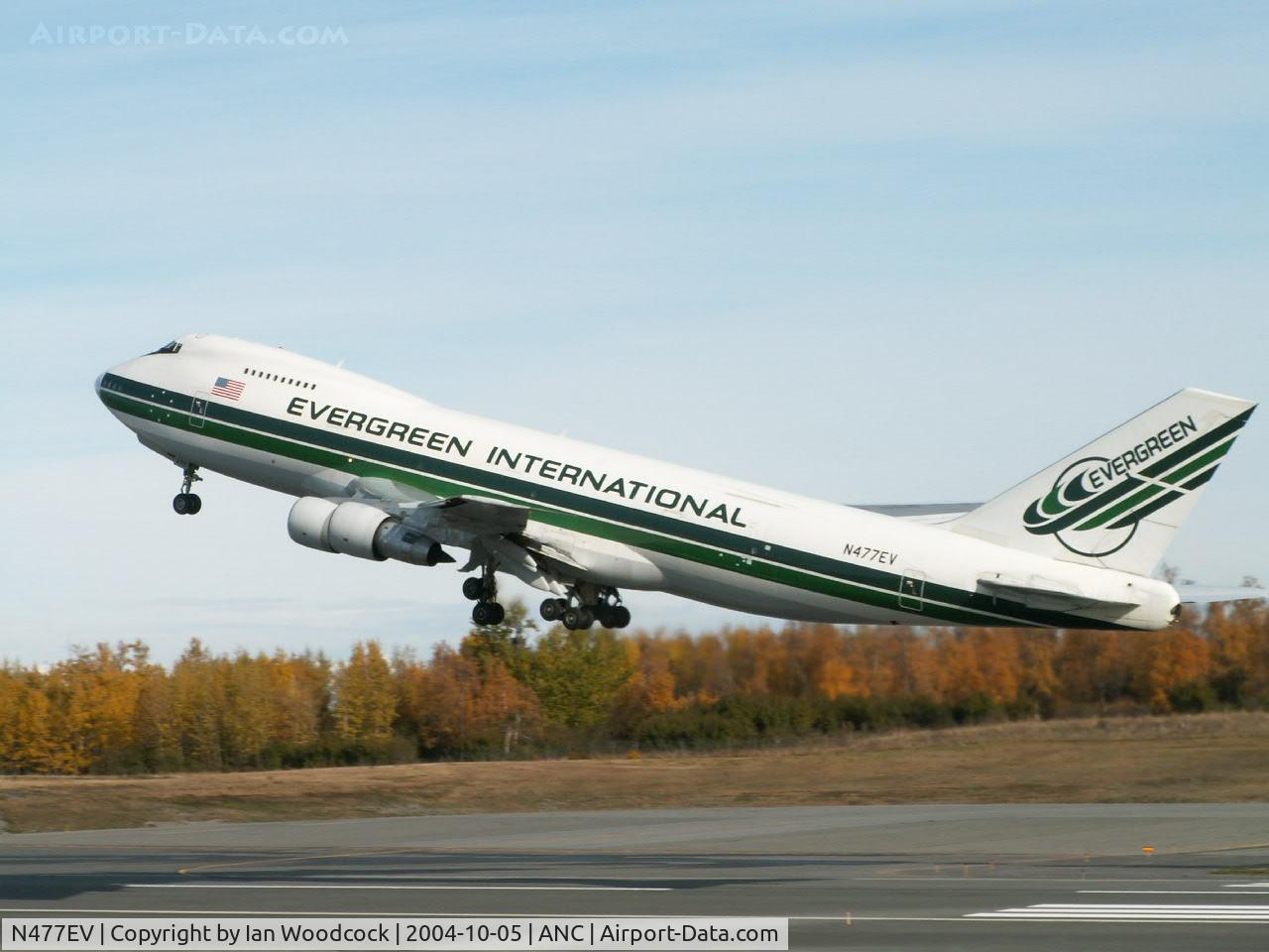 N477EV, 1974 Boeing 747SR-46(SF) C/N 20784, B747-SR46F/Evergreen International/Anchorage
