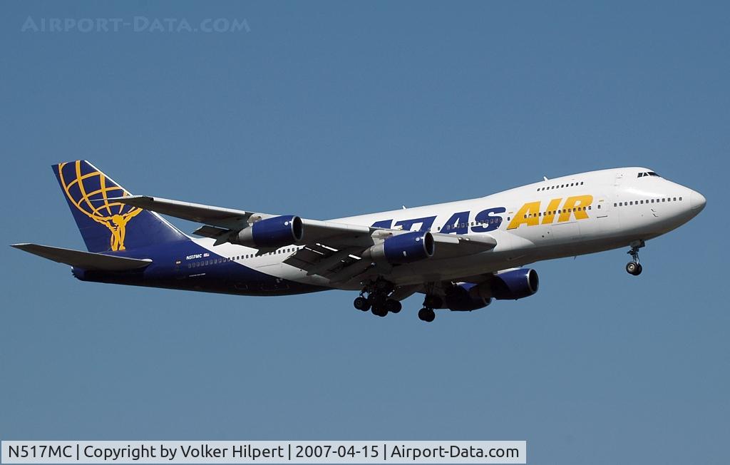 N517MC, 1985 Boeing 747-243B C/N 23300, Boeing 747-243BSF