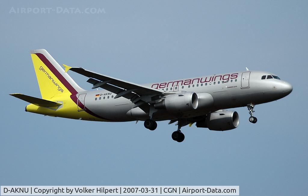 D-AKNU, 2005 Airbus A319-112 C/N 2628, Airbus A319-112