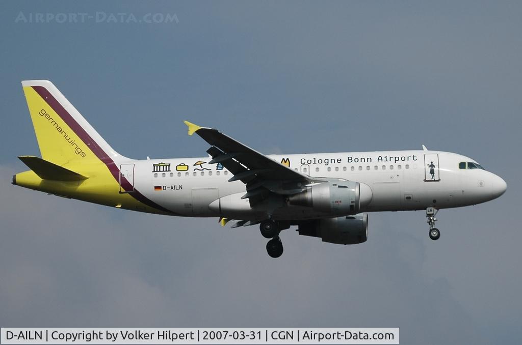 D-AILN, 1997 Airbus A319-114 C/N 700, Airbus A319-114