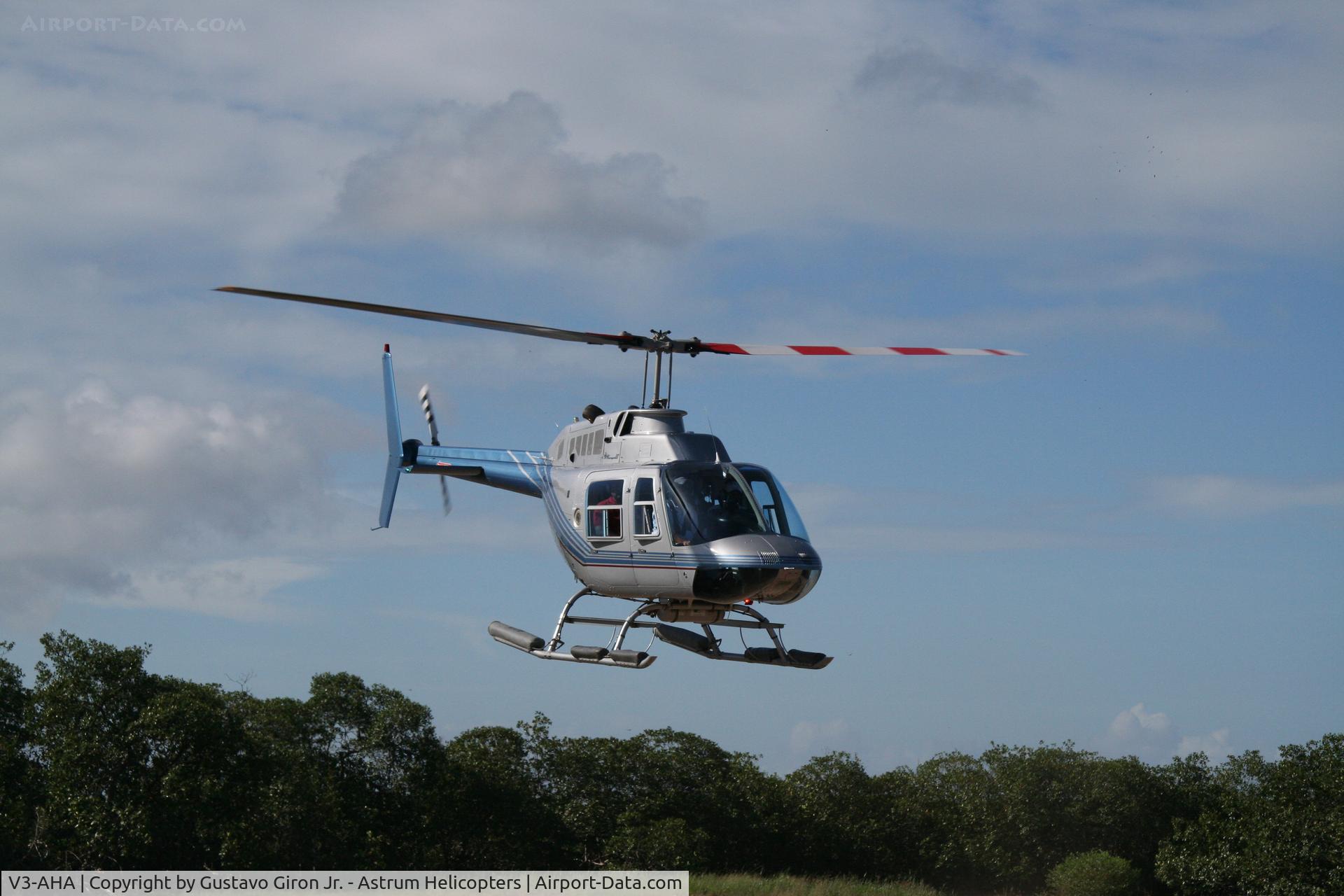 V3-AHA, Bell 206B JetRanger III C/N 4214, Astrum Helicopters' Bell 206 Jet Ranger B3