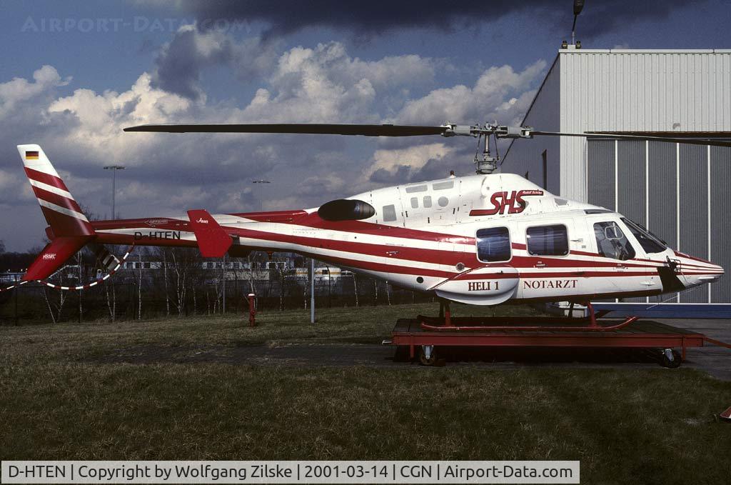 D-HTEN, Bell 222UT C/N 47549, visitor