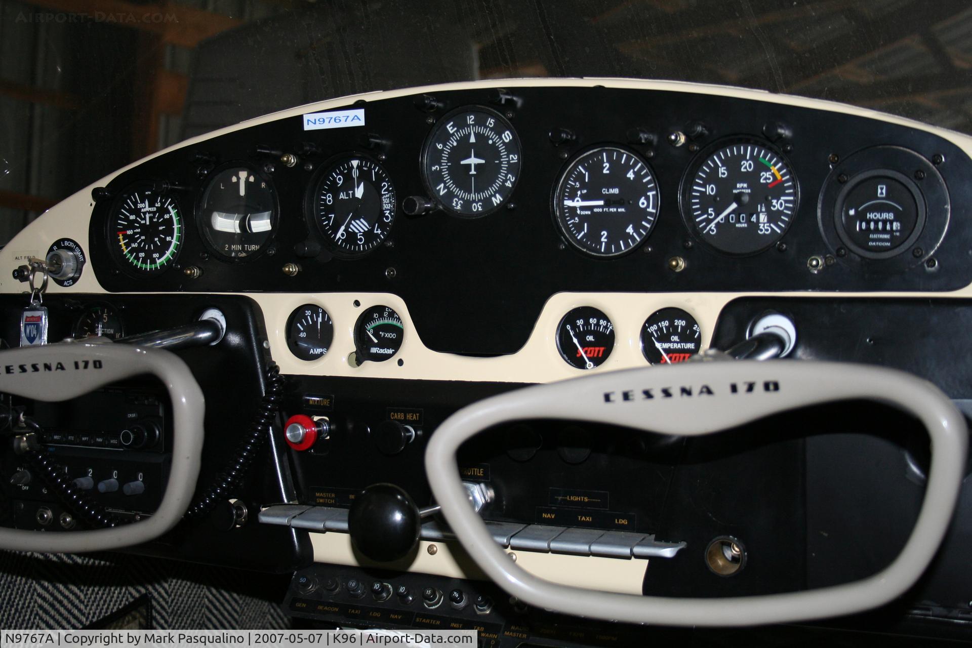 N9767A, 1950 Cessna 170A C/N 19228, Cessna 170A