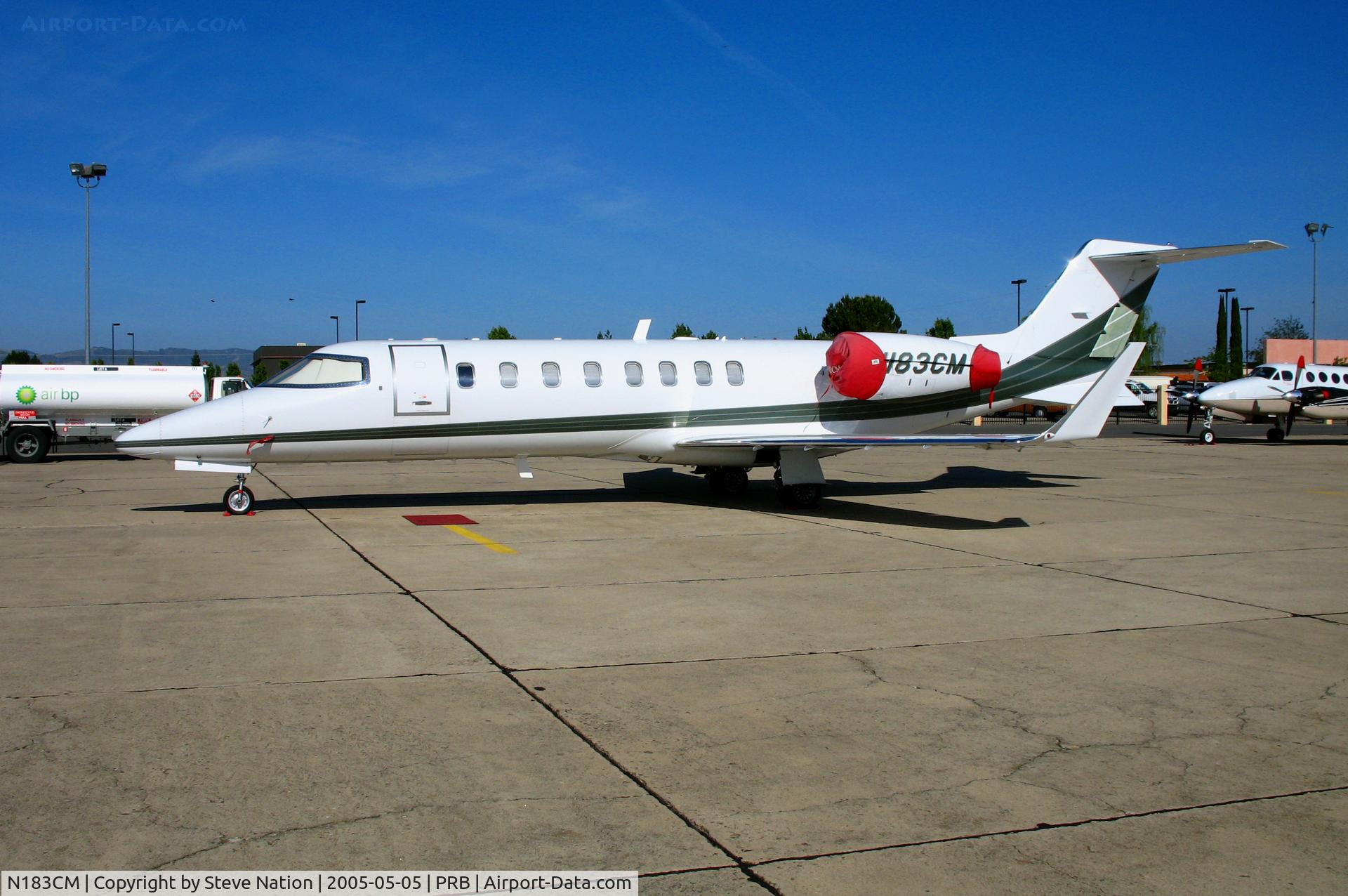 N183CM, 2001 Learjet 45 C/N 133, Fairmont Partners 2001 Learjet 45 @ Paso Robles, CA
