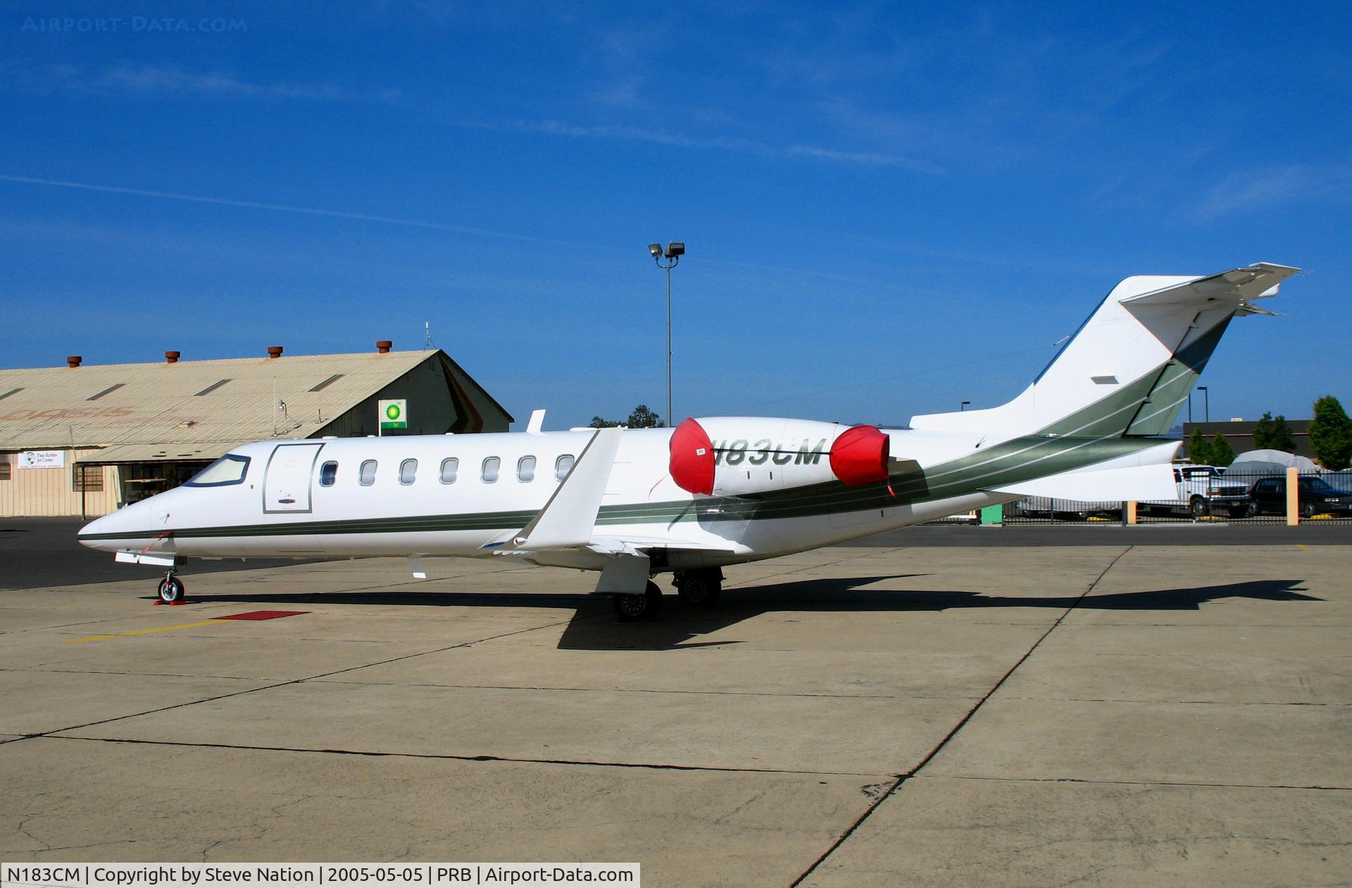 N183CM, 2001 Learjet 45 C/N 133, Fairmont Partners 2001 Learjet 45 @ Paso Robles, CA