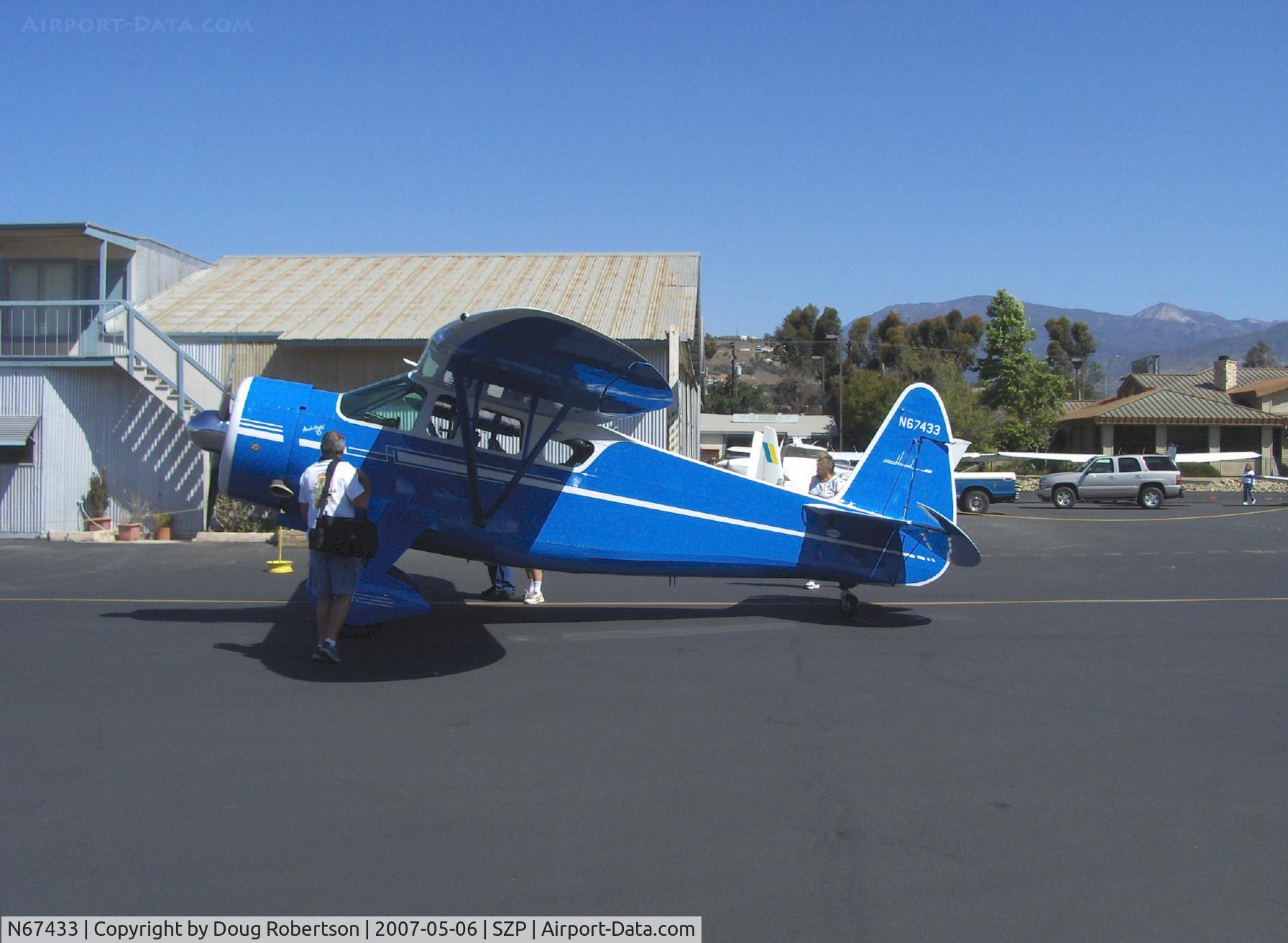 N67433, 1942 Howard Aircraft DGA-15P C/N 563, 1942 Howard DGA-15P, P&W R-985 Wasp Jr. 450 Hp, Archibald 'B', formerly based SZP