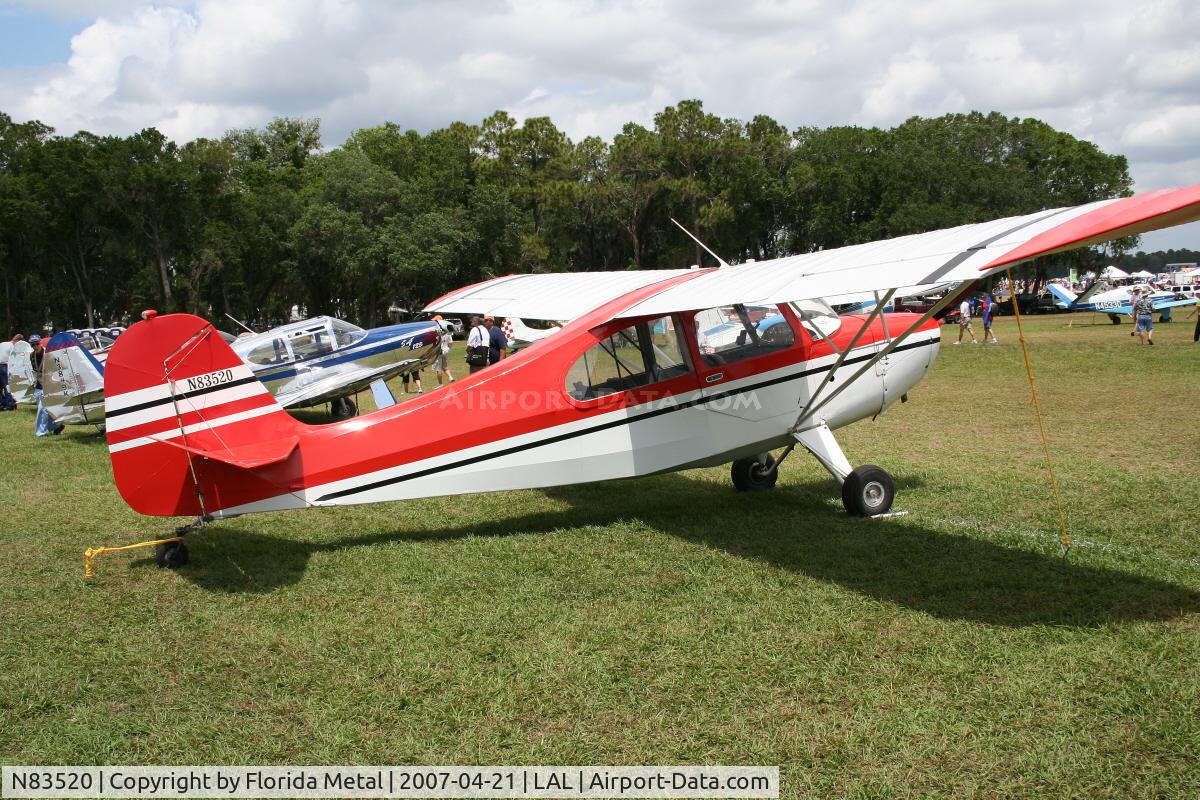 N83520, 1946 Aeronca 7AC Champion C/N 7AC-2193, 7AC