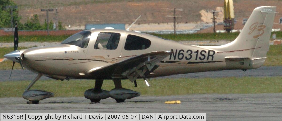 N631SR, 2007 Cirrus SR22 C/N 2442,  Cirrus SR-22 in Danville Va.
