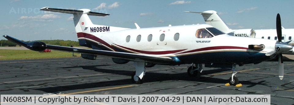 N608SM, 2006 Pilatus PC-12/47 C/N 734, 2006 Pilatus PC-12/47 in Danville Va.