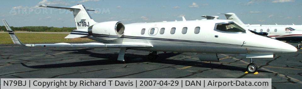 N79BJ, 1966 Aero Commander 680T Turbo Commander C/N 1610-46, 1994 Learjet 31A in Danville Va.