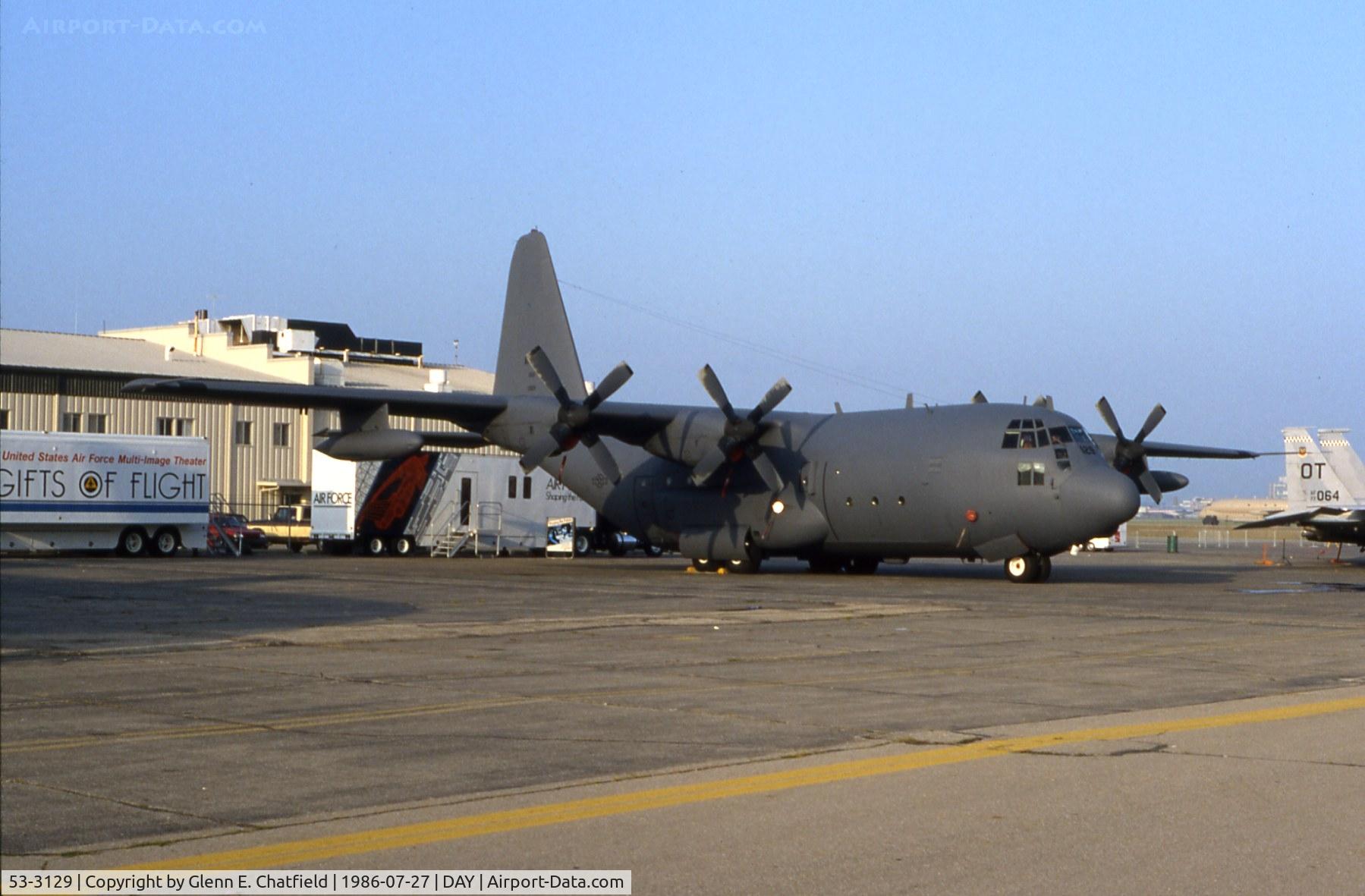 53-3129, 1953 Lockheed AC-130A-LM Hercules C/N 182-3001, AC-130A at the Dayton International Air Show