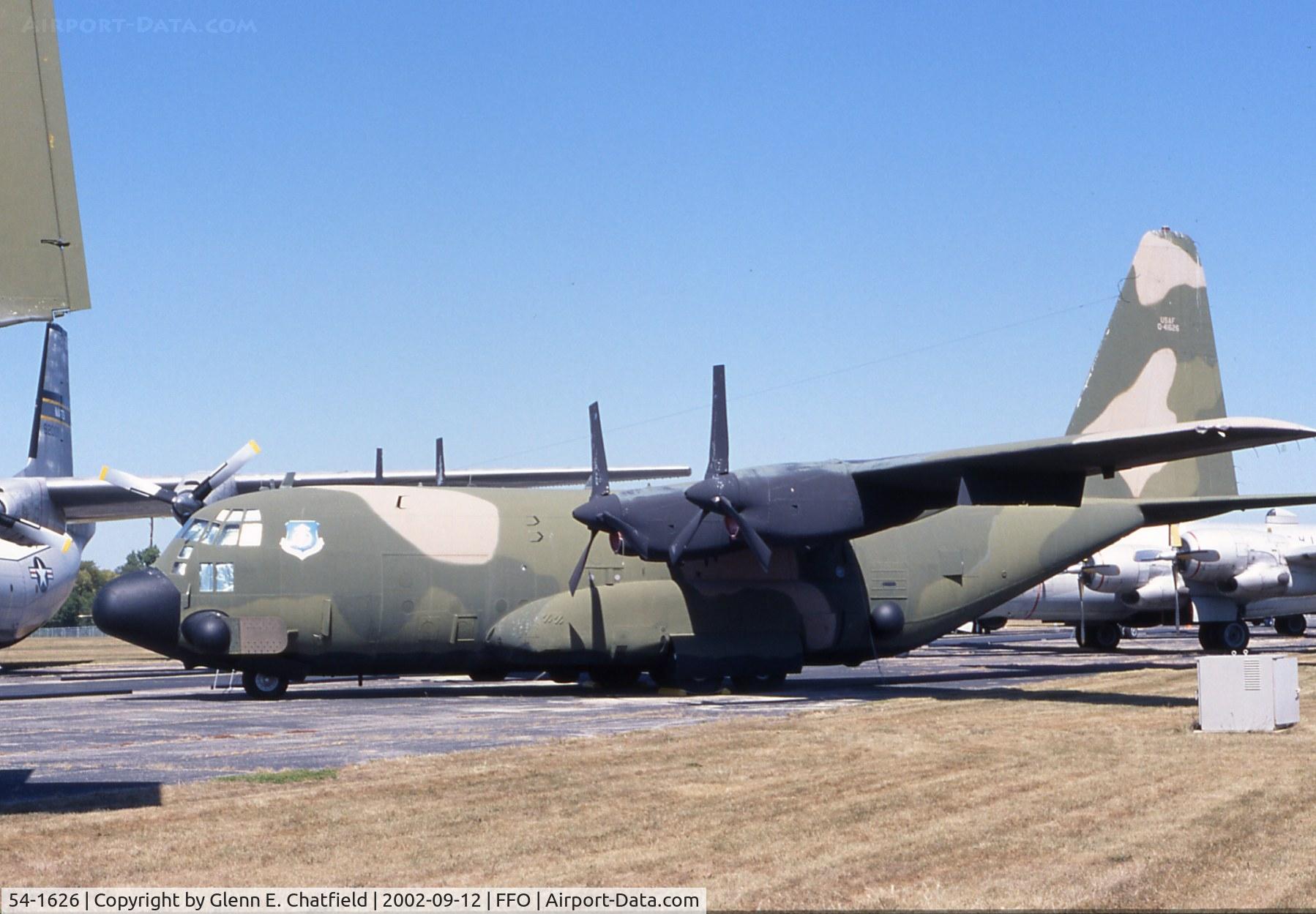 54-1626, 1954 Lockheed AC-130A-LM Hercules C/N 182-3013, AC-130A at the National Museum of the U.S. Air Force