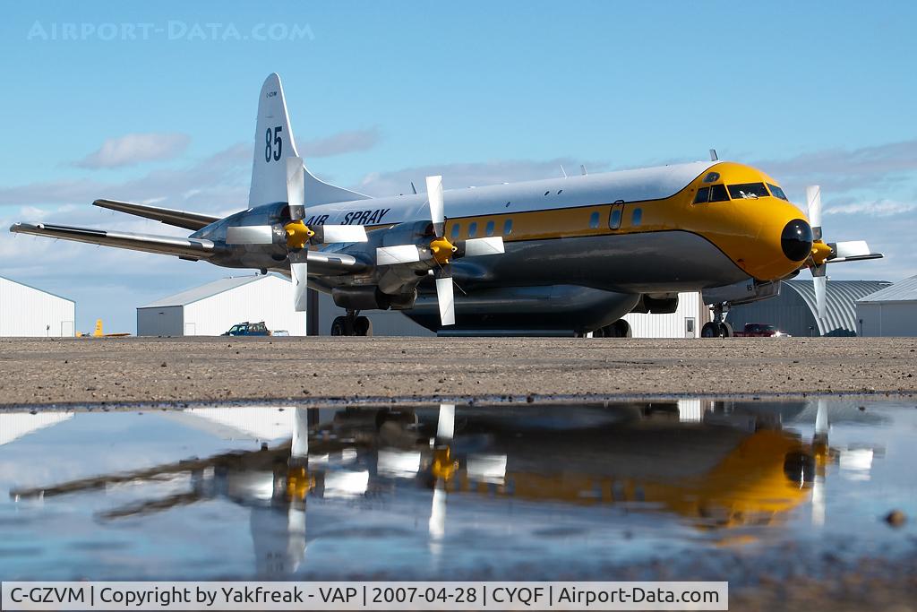 C-GZVM, 1959 Lockheed L-188A Electra C/N 1036, Air Spray Lockheed L188 Electra