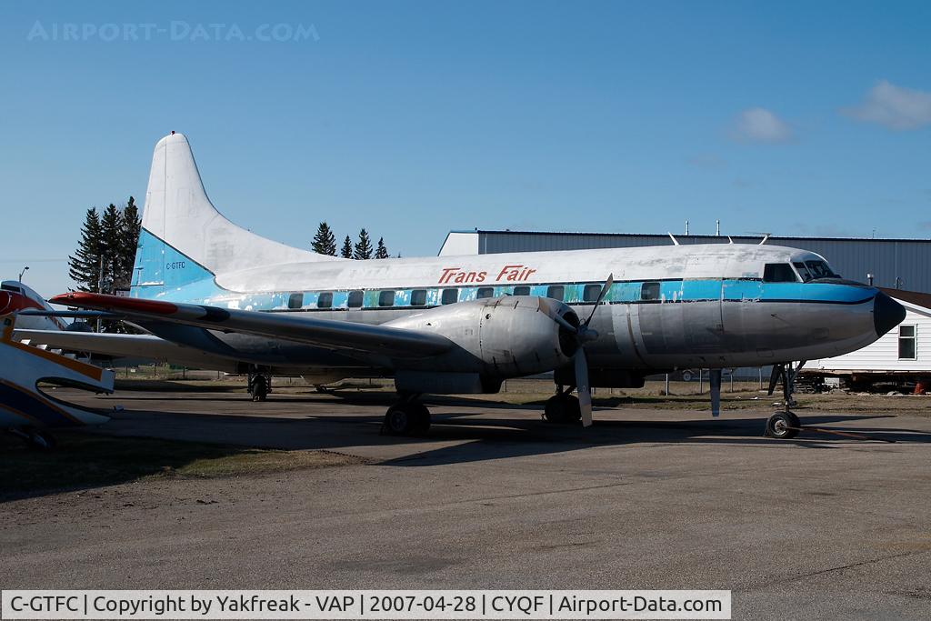 C-GTFC, 1951 Convair VT-29B C/N 279, Trans Fair Convair 340