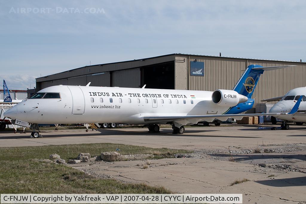 C-FNJW, 1999 Bombardier CRJ-200ER (CL-600-2B19) C/N 7363, Indus Air Canadair Regionaljet